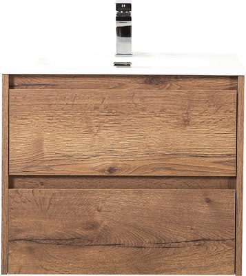 Тумба с умывальником BelBagno Kraft-600-2C-SO-RT + BB600ETL - фото