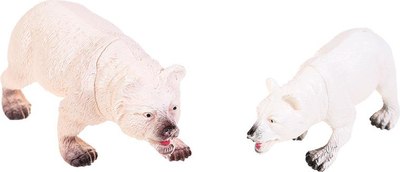 Набор фигурок игровых Играем вместе Белые медведи / 605A-2B - фото