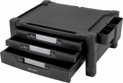 Подставка для ноутбука Brauberg 3 ящика / 513791