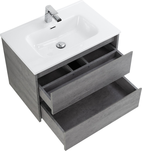 Тумба с умывальником BelBagno Kraft-700-2C-SO-CG + BB700ETL