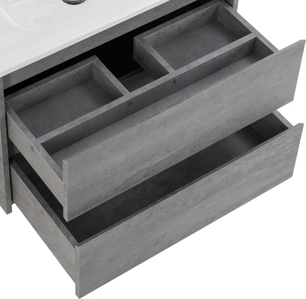 Тумба с умывальником BelBagno Kraft-700-2C-SO-CG + BB700ETL