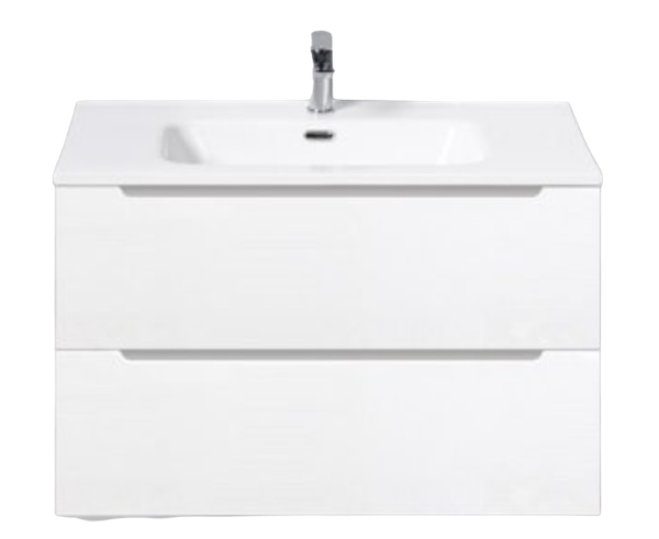 Тумба с умывальником BelBagno Etna-800-2C-SO-BL-P + BB800ETL - фото