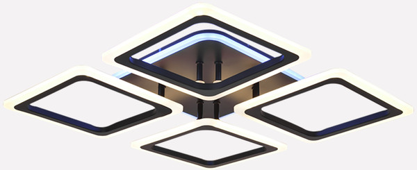 Потолочный светильник Mirastyle XL-221112/4+1 SBK ML