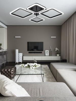 Потолочный светильник Mirastyle XL-52002/2+2+1 SBK ML