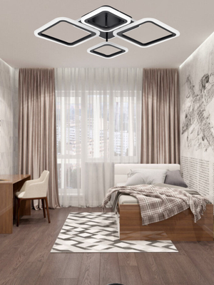 Потолочный светильник Mirastyle XL-52002/2+2+1 SBK ML