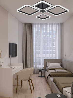 Потолочный светильник Mirastyle XL-52002/2+2+1 SBK ML