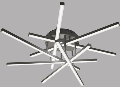 Потолочный светильник Mirastyle XL-60123/7B SWT - фото