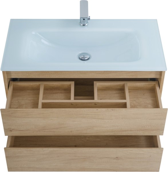 Тумба с умывальником BelBagno Kraft-800-2C-SO-RNN + BB800ETL