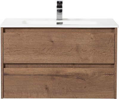 Тумба с умывальником BelBagno Kraft-800-2C-SO-RT + BB800ETL - фото