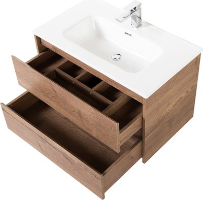 Тумба с умывальником BelBagno Kraft-800-2C-SO-RT + BB800ETL