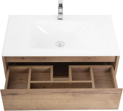 Тумба с умывальником BelBagno Kraft-800-2C-SO-RT + BB800ETL