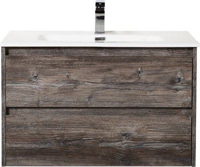 Тумба с умывальником BelBagno Kraft-800-2C-SO-PP + BB800ETL - фото