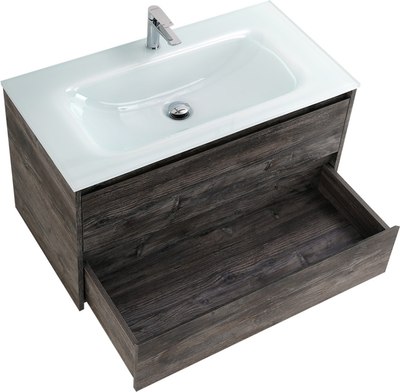 Тумба с умывальником BelBagno Kraft-800-2C-SO-PP + BB800ETL