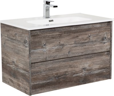 Тумба с умывальником BelBagno Kraft-800-2C-SO-PP + BB800ETL