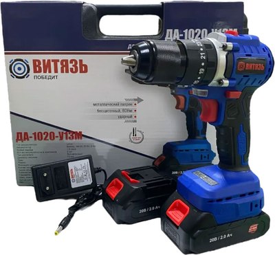 Аккумуляторная дрель-шуруповерт ВИТЯЗЬ ДА-1020-У13М - фото