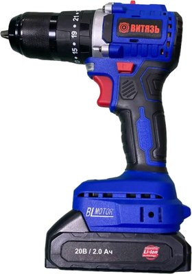 Аккумуляторная дрель-шуруповерт ВИТЯЗЬ ДА-1020-У13М