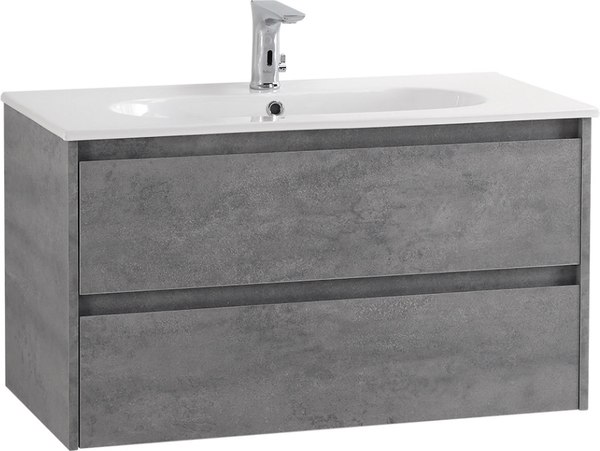 Тумба с умывальником BelBagno Kraft-900-2C-SO-CG + BB900ETL