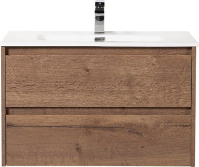 Тумба с умывальником BelBagno Kraft-900-2C-SO-RT + BB900ETL - фото