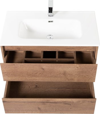 Тумба с умывальником BelBagno Kraft-900-2C-SO-RT + BB900ETL