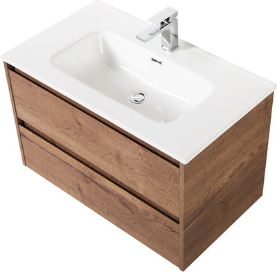 Тумба с умывальником BelBagno Kraft-900-2C-SO-RT + BB900ETL