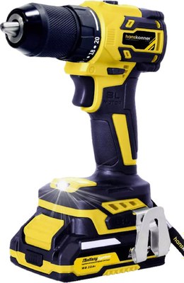 Аккумуляторная дрель-шуруповерт Hanskonner HCD2065C - фото