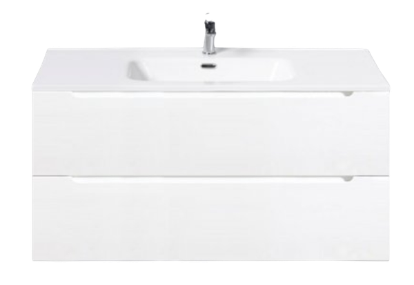 Тумба с умывальником BelBagno Etna-1000-2C-SO-BL-P + BB1000ETL - фото