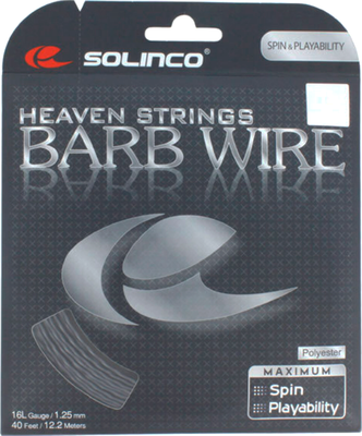 Струна для теннисной ракетки Solinco Barb Wire 16L/1.25мм / 1920045 - фото