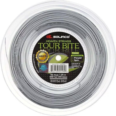 Струна для теннисной ракетки Solinco Tour Bite 16L D Rought 16 /1.25мм / 1920079 - фото