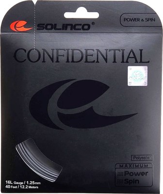 Струна для теннисной ракетки Solinco Confidential 16L/1.25мм / 1920207 - фото