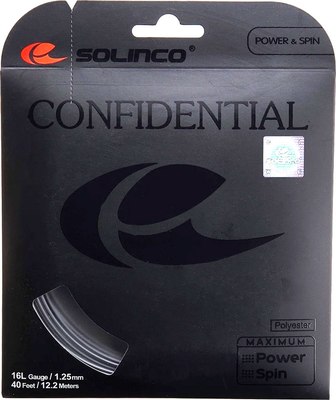 Струна для теннисной ракетки Solinco Confidential 16L/1.25мм / 1920211
