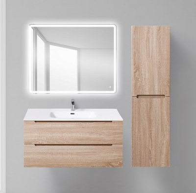 Тумба с умывальником BelBagno Etna-1000-2C-SO-WO-P + BB1000ETL