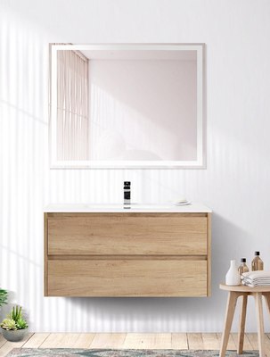 Тумба с умывальником BelBagno Kraft-1000-2C-SO-RNN + BB1000ETL