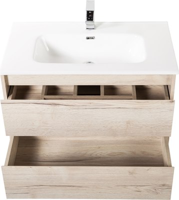 Тумба с умывальником BelBagno Kraft-1000-2C-SO-RGB + BB1000ETL