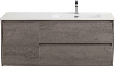 Тумба с умывальником BelBagno KRAFT-1200-2C-1A-SO-CG-R + BB1000ETL-R - фото