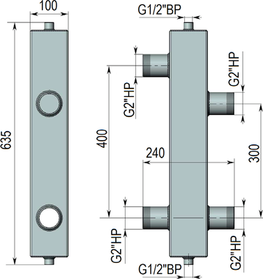 Гидрострелка Стэн До 110кВт