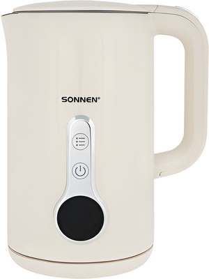 Электрочайник Sonnen KT-8721 / 454688 (бежевый) - фото