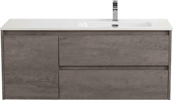 Тумба с умывальником BelBagno KRAFT-1200-2C-1A-SO-CG-R + BB1000ETL-L - фото