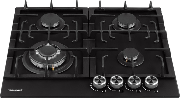 Газовая варочная панель Weissgauff HGG 641 BV Nano Matt Glass