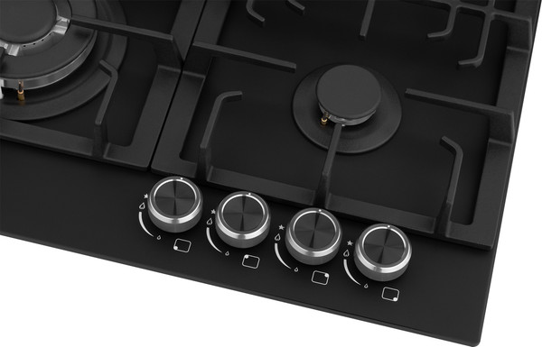 Газовая варочная панель Weissgauff HGG 641 BV Nano Matt Glass