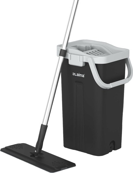 Набор для уборки Laima AltaMop L Швабра с отжимом и ведром / 609151 - фото