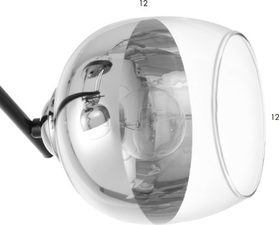 Люстра BayerLux Джина 9408293