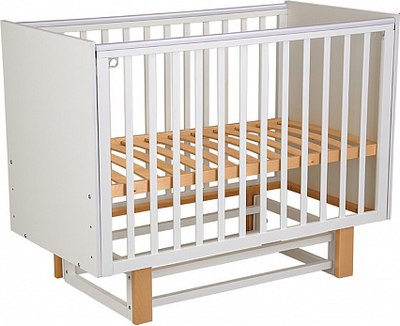 Детская кроватка Polini Kids Simple 342 с маятником / 0003168-17