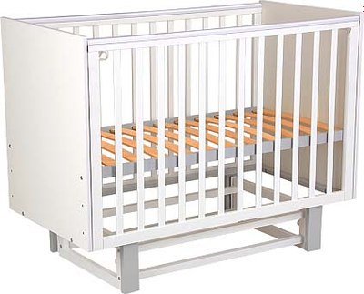 Детская кроватка Polini Kids Simple 342 с маятником / 0003168-16