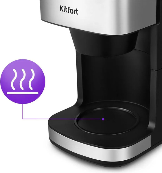 Кофемашина Kitfort КТ-7366