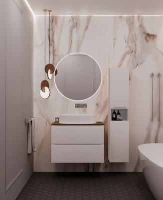 Столешница для ванной ЗОВ CLDSP18A695458C1