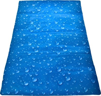 Лежанка для животных Homepet Silver Series Bubble Охлаждающий коврик 100x70см / 88404 - фото