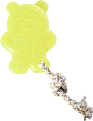 Игрушка для собак Homepet Silver Series мишка с канатом охлаждающий / 88407 - фото