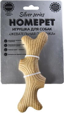 Игрушка для собак Homepet Silver Series жевательная палочка / 88415