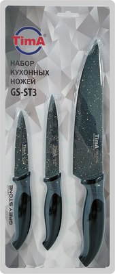 Набор ножей TimA GreyStone GS-ST3 - фото