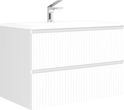Тумба под умывальник Raval Coste 80 / Cst.01.80/P/W/RL - фото